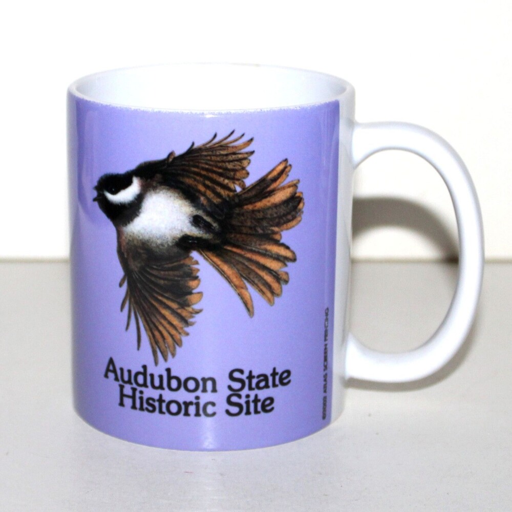 Audubon State Historic Site Mug 2002 purple birds LA ornithology nature